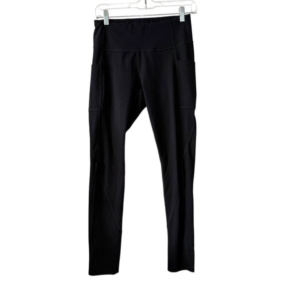 Heath yoga Black High-Waisted Leggings with Pockets - Size Medium - Picture 1 of 5